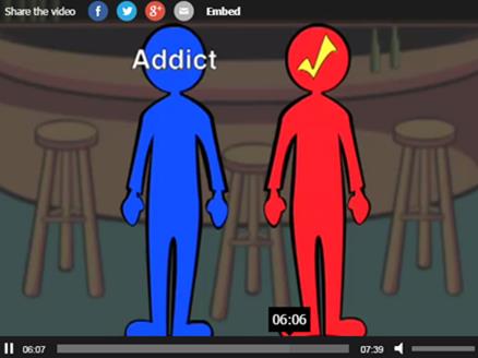 addiction video image